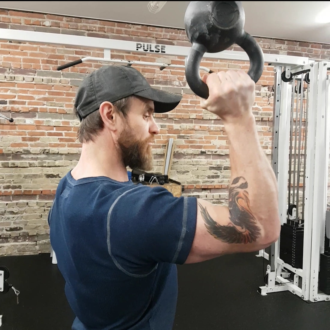 Waiter's Carry Kettlebell Exercise