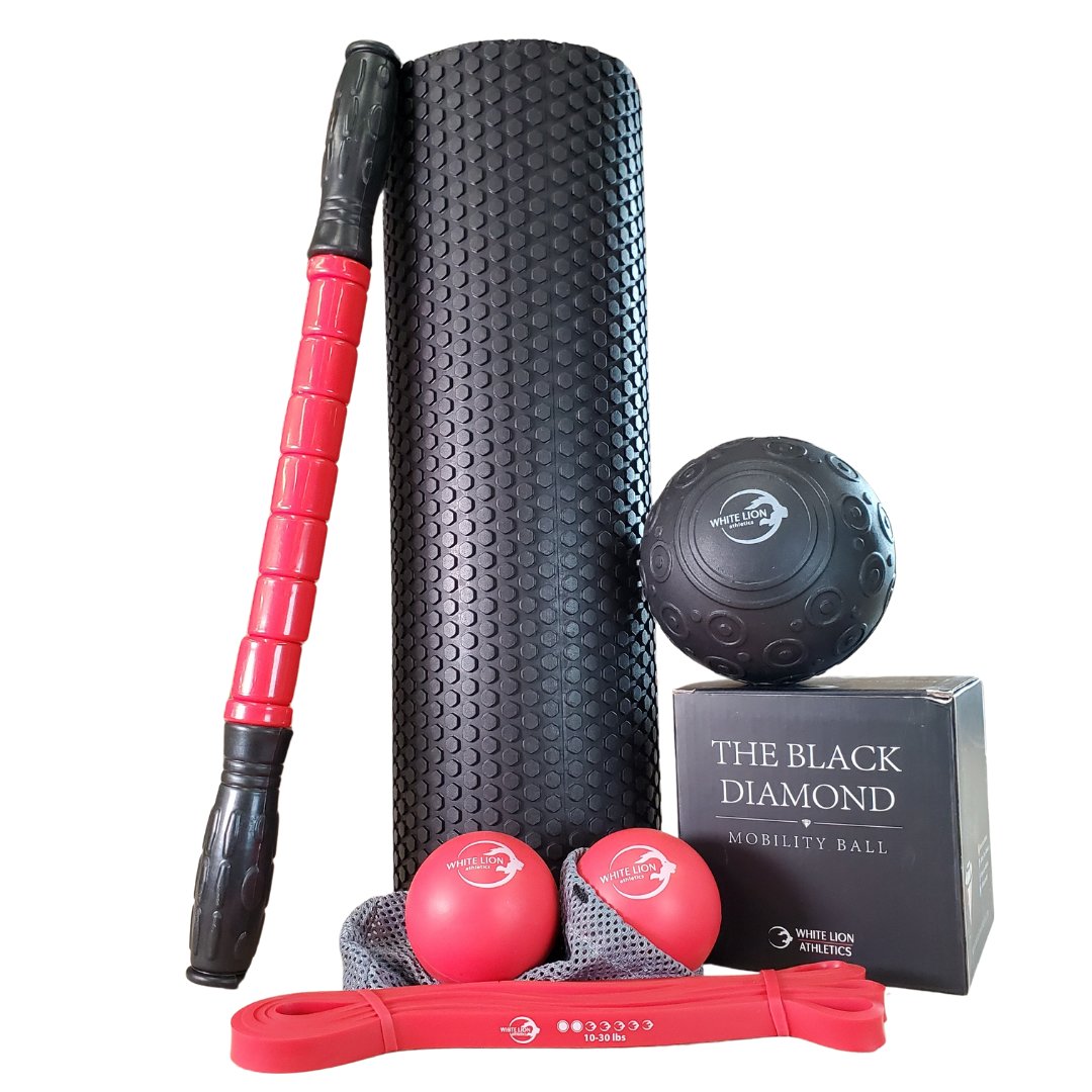 Mobility Tools. Foam Rollers, Massage Sticks ad Massage Balls