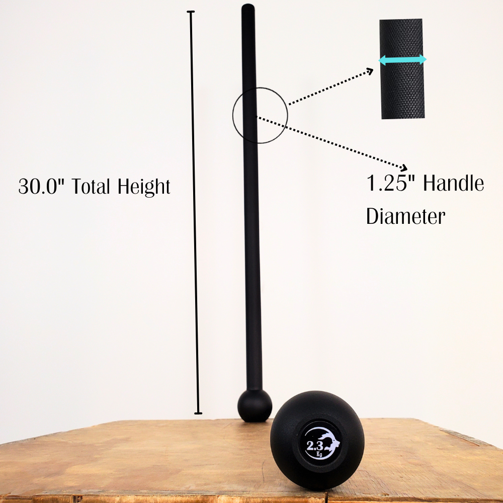 Steel Maces - 1.25" Diameter Handle