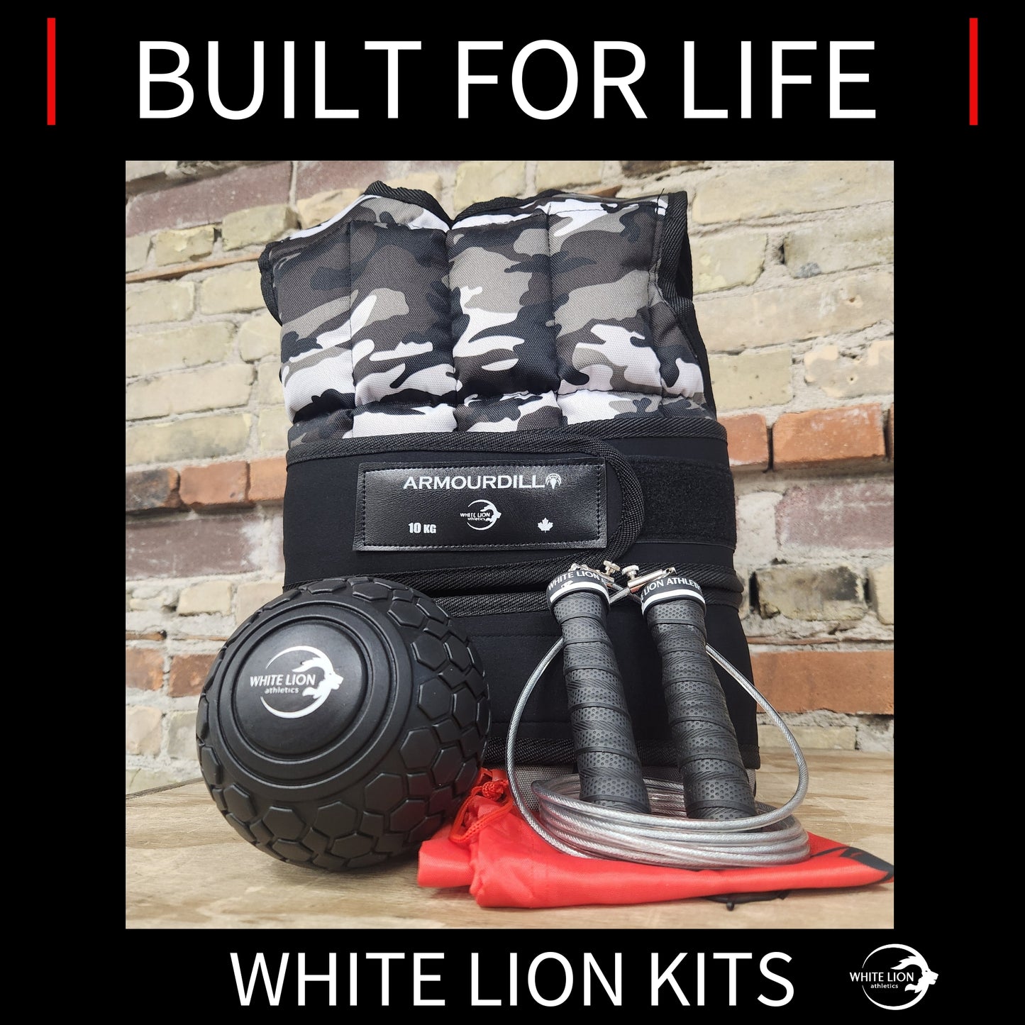 Built for Life (10kg Weighted Vest, Black Widow Speed Rope, Black Diamond Ball)