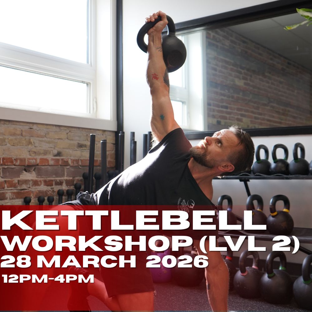 Kettlebell Workshop Level 2 (2026) - 28 March (12pm-4pm)