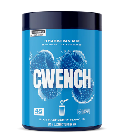 CWENCH - Blue Raspberry - 45 SERVING HYDRATION TUB