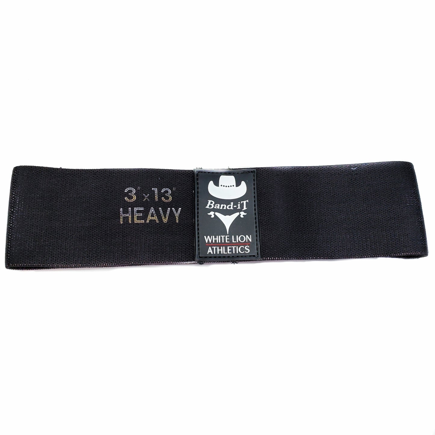 Glute Bands - Classic Black | Non-Slip Fabric Resistance Bands| 3 Sizes, 3 Strengths (CLASSIC BLACK) - White Lion Athletics