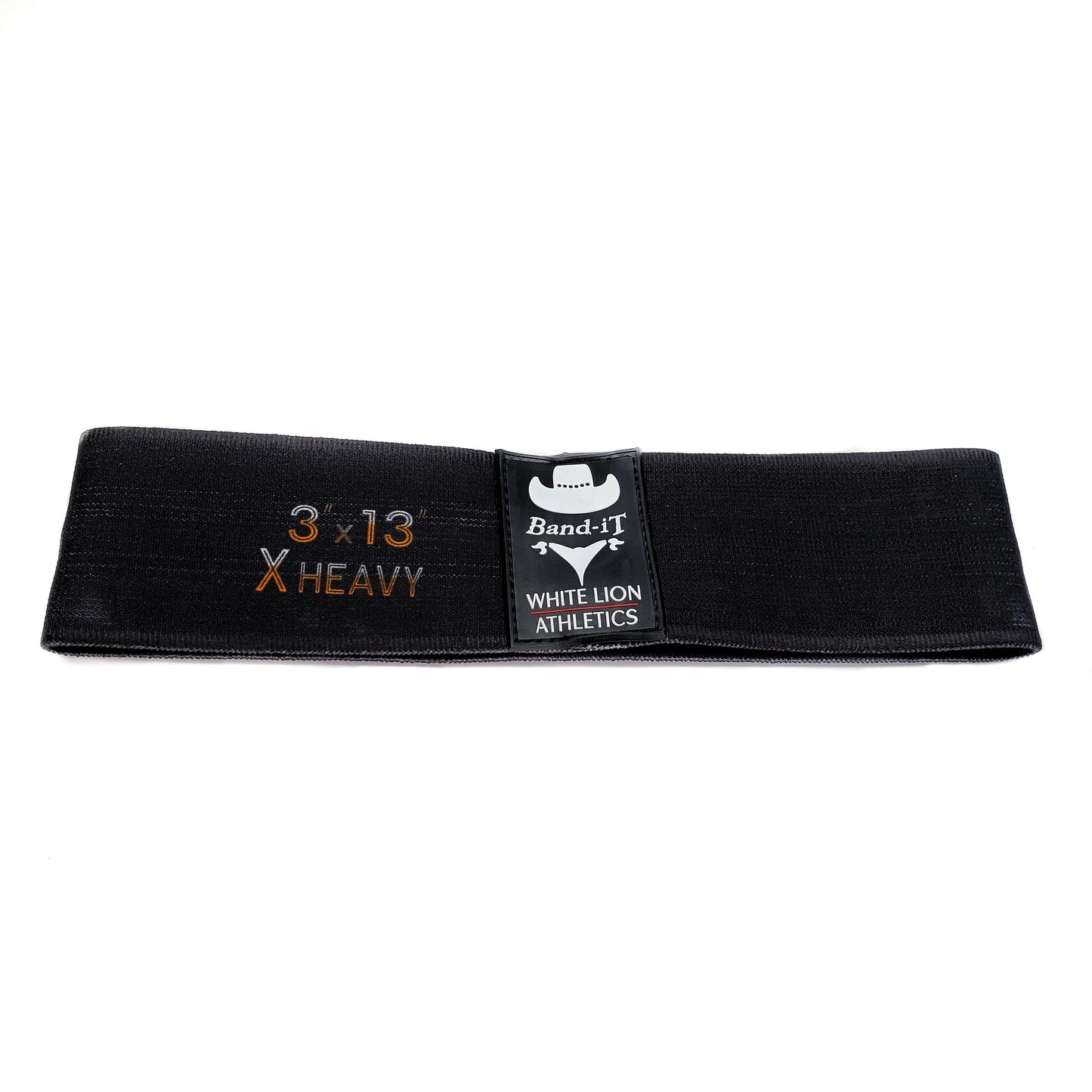 Glute Bands - Classic Black | Non-Slip Fabric Resistance Bands| 3 Sizes, 3 Strengths (CLASSIC BLACK) - White Lion Athletics