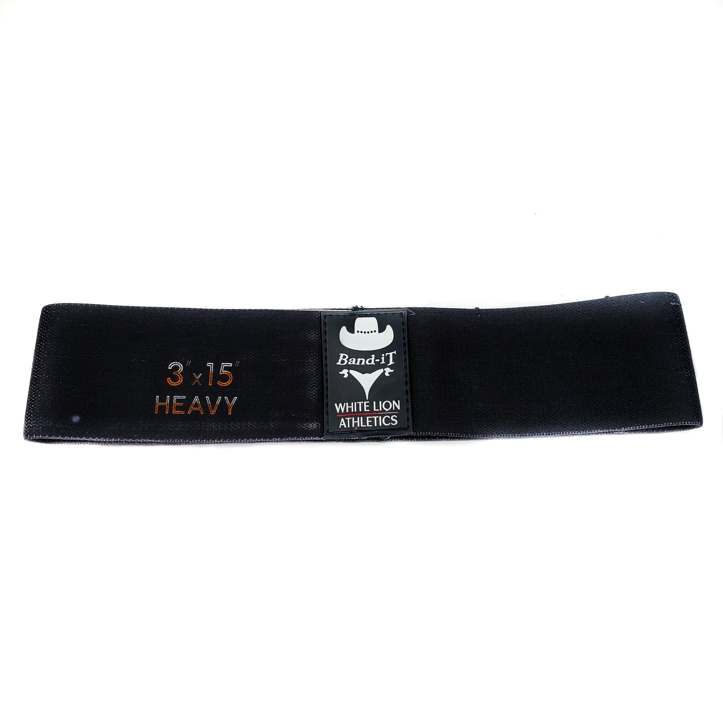 Glute Bands - Classic Black | Non-Slip Fabric Resistance Bands| 3 Sizes, 3 Strengths (CLASSIC BLACK) - White Lion Athletics