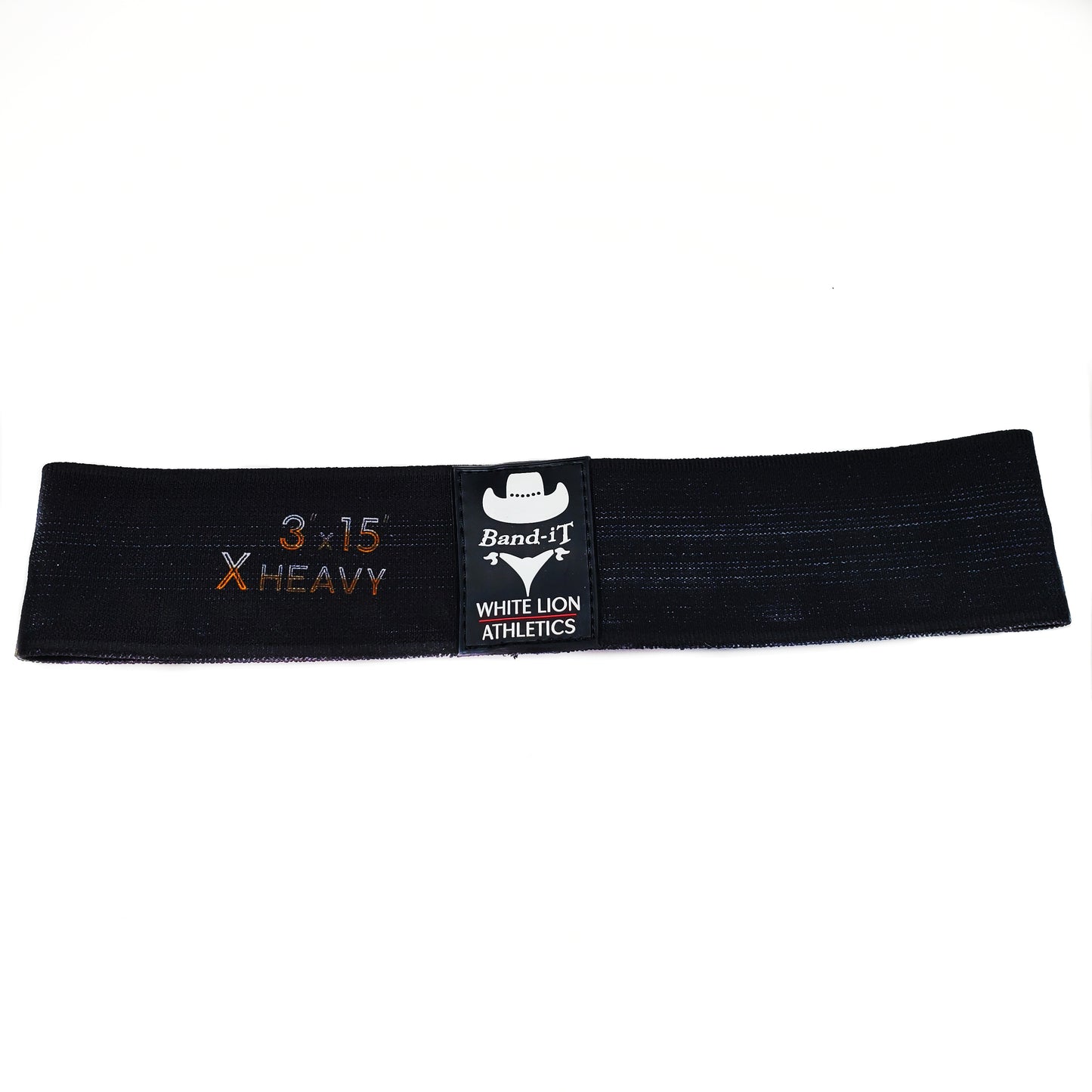 Glute Bands - Classic Black | Non-Slip Fabric Resistance Bands| 3 Sizes, 3 Strengths (CLASSIC BLACK) - White Lion Athletics