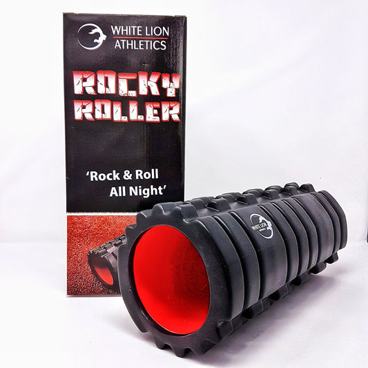 The Rocky Roller | 13" Hollow Core Foam Roller | High Density EVA Foam - White Lion Athletics