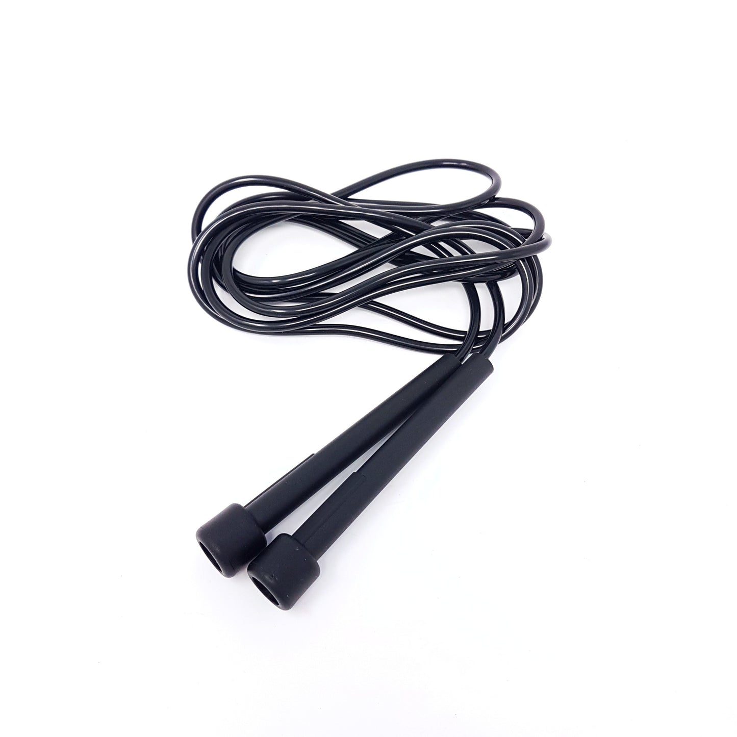 Licorice Rope| Skipping Rope | Adjustable PVC Jump Rope | Black - White Lion Athletics