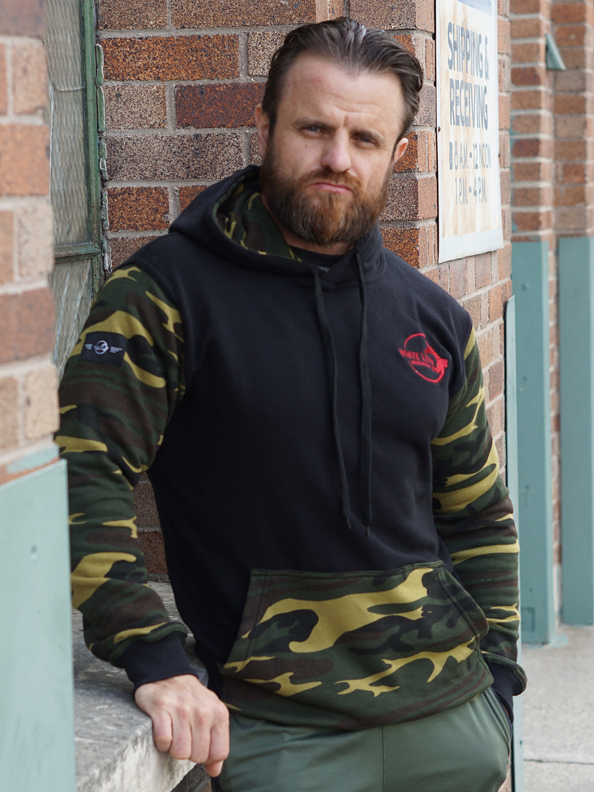 Camo Hoodie| Pullover - White Lion Athletics