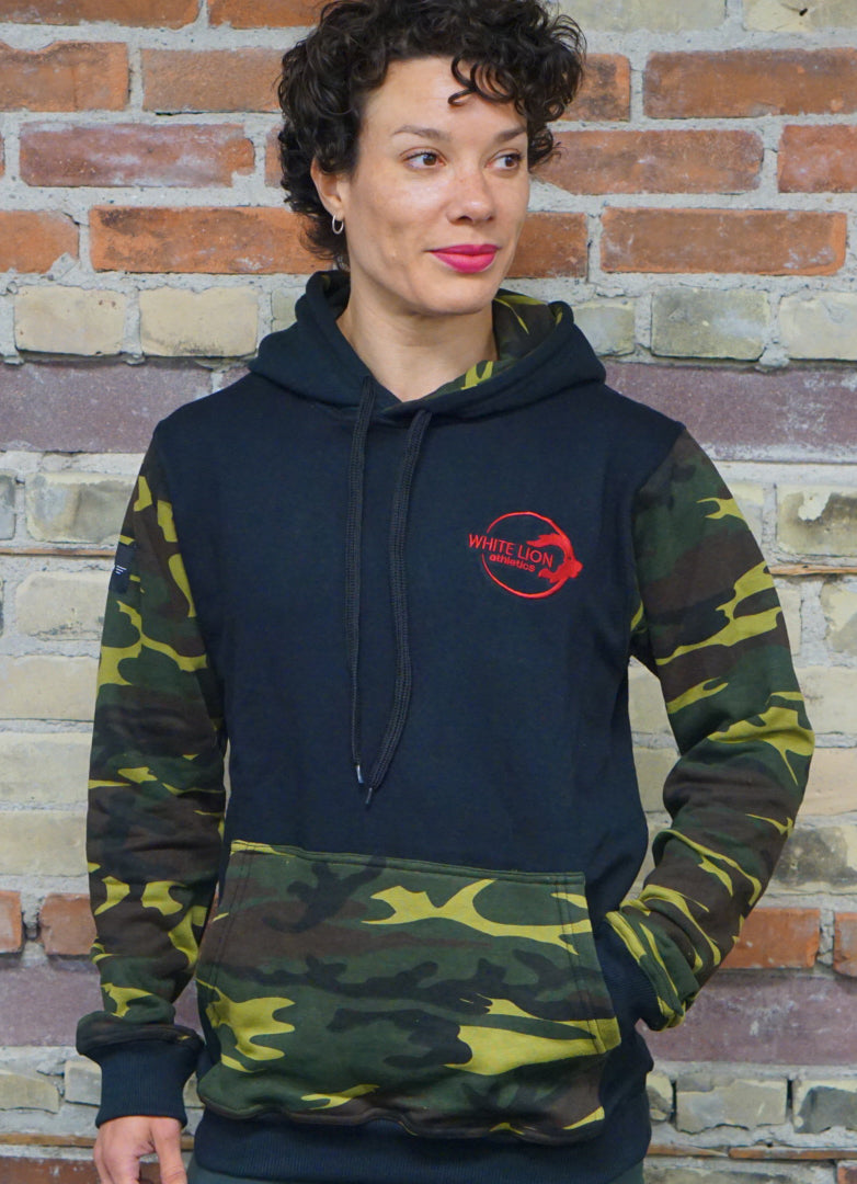 Camo Hoodie| Pullover - White Lion Athletics