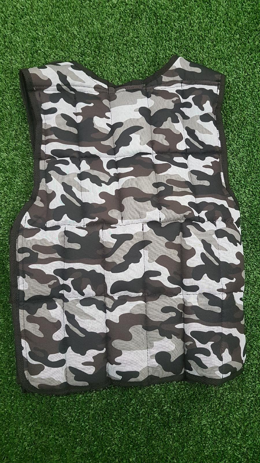 Armourdillo Weight Vest | 10kg Adjustable Weighted Vest| Camo - White Lion Athletics