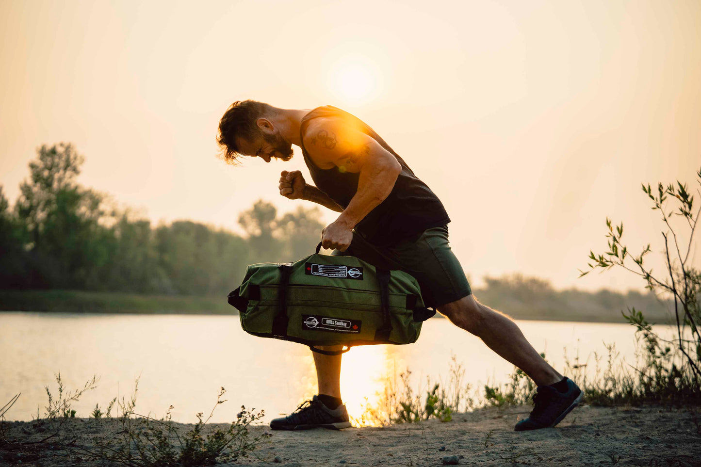 Exercise Sandbag |  (60lbs Adjustable) - White Lion Athletics