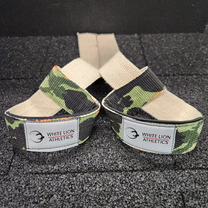 Weightlifting Straps | Heavy Duty Cotton (Camo)