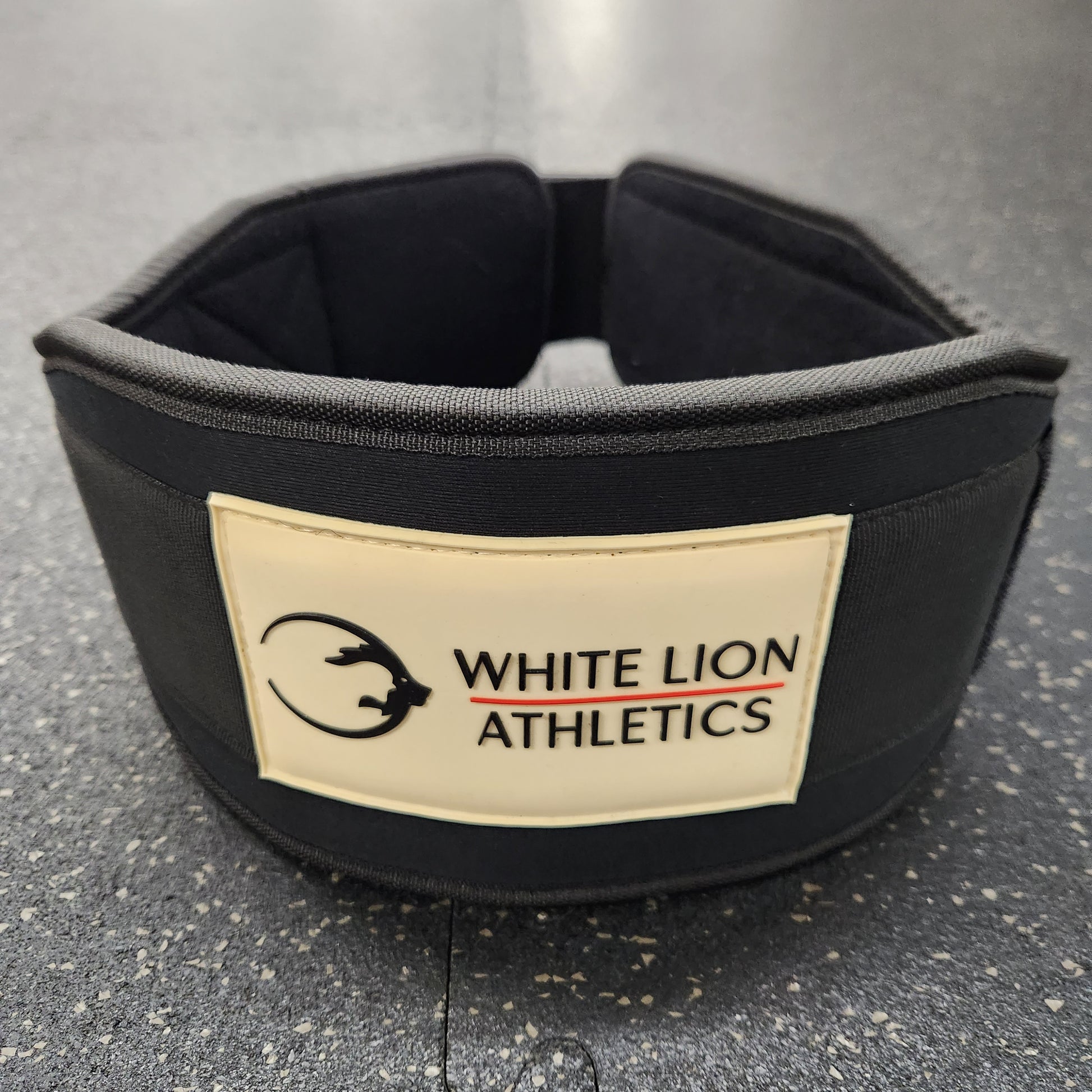 Weightlifting Belt | BLK MAX  5" Nylon Lifting Belt - White Lion Athletics