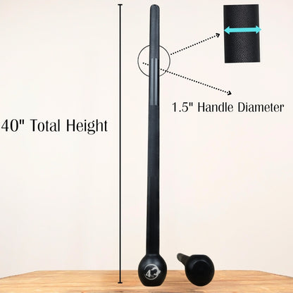 Steel Maces - 1.5" Diameter Handle