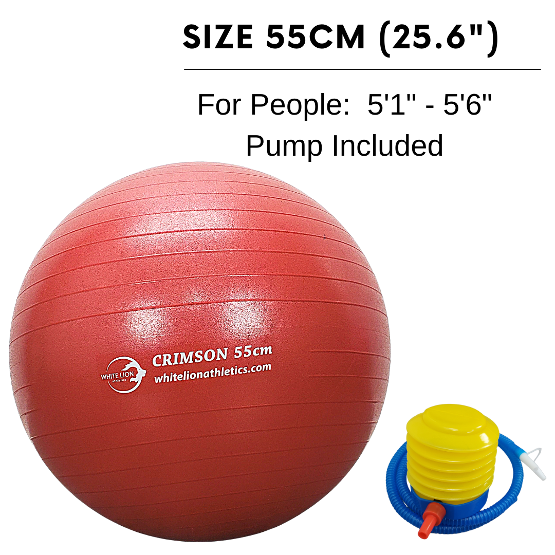 Exercise Balls | Anti-Burst Stability Balls (55cm, 65cm,75cm)