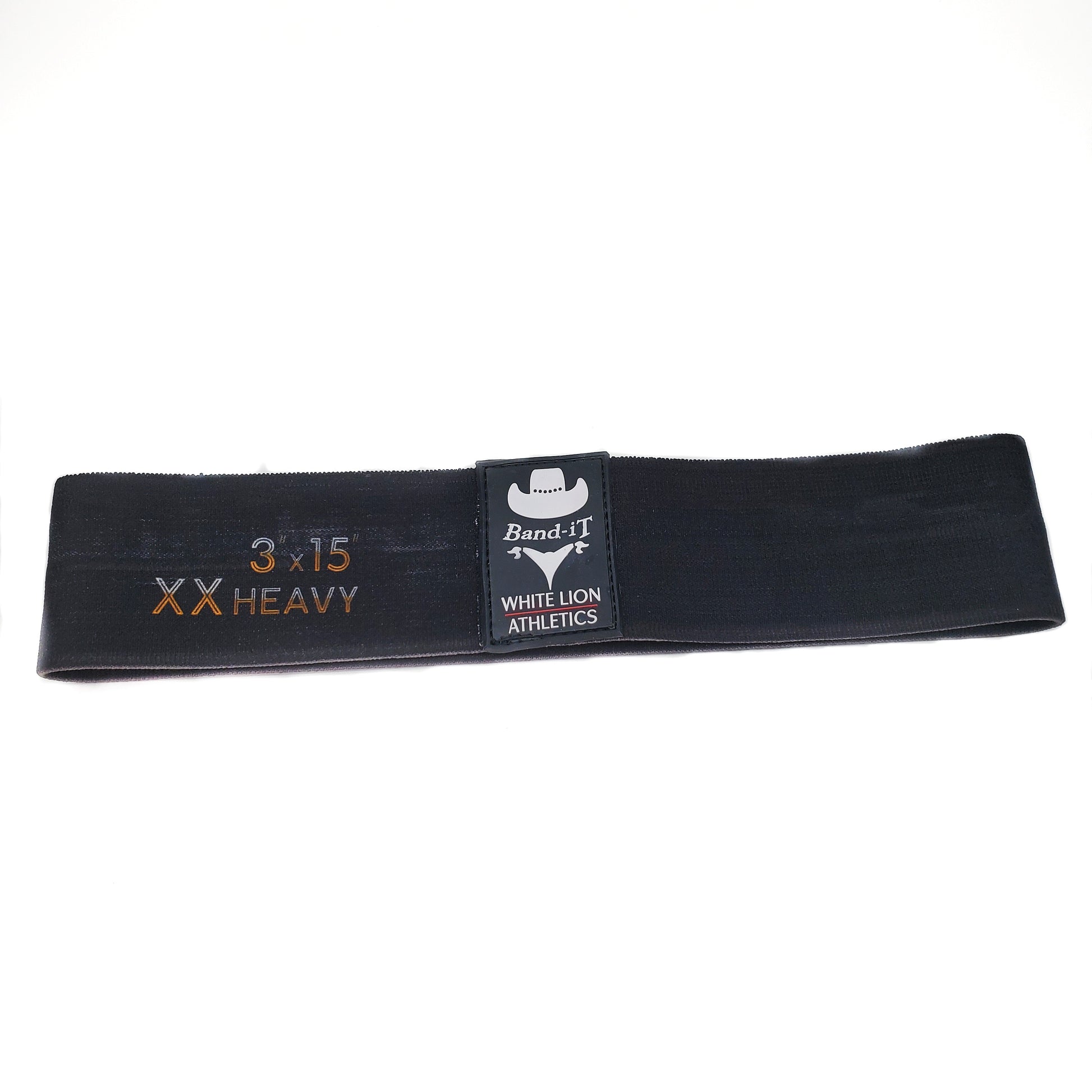 Glute Bands - Classic Black | Non-Slip Fabric Resistance Bands| 3 Sizes, 3 Strengths (CLASSIC BLACK) - White Lion Athletics
