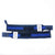 Wrist Wraps| Black with Blue Stripes| Wrist Support for Weightlifting & Crossfit - White Lion Athletics