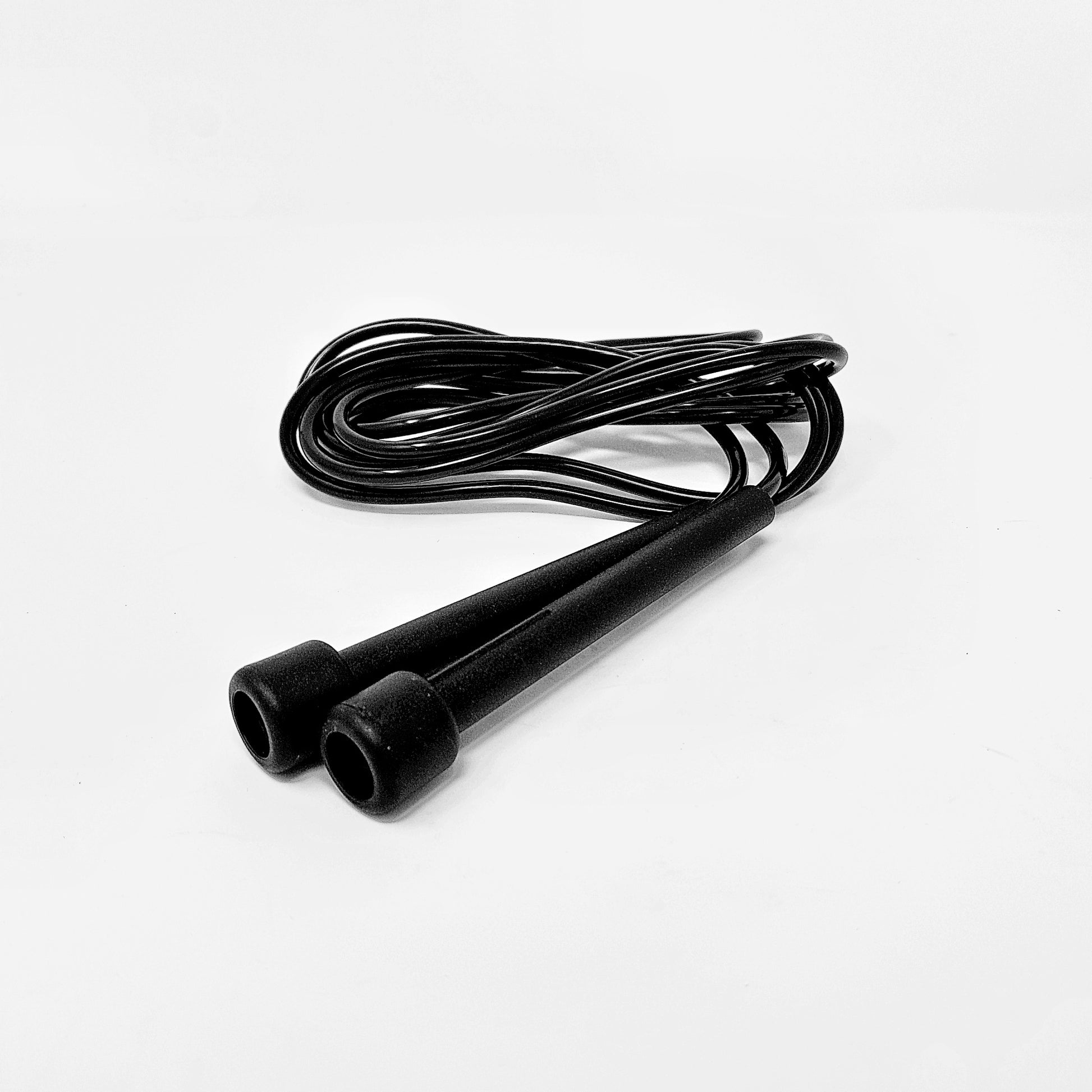 Licorice Rope| Skipping Rope | Adjustable PVC Jump Rope | Black - White Lion Athletics
