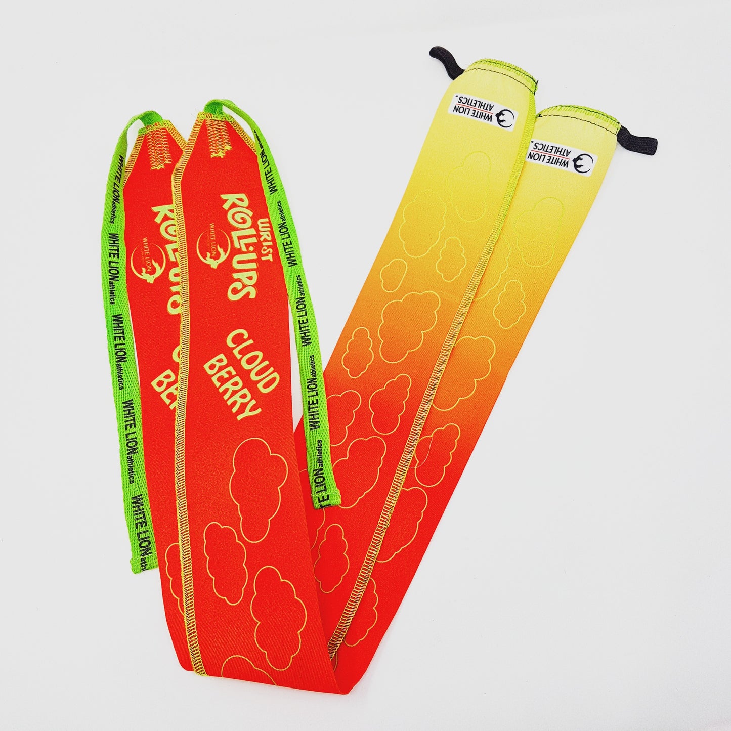 Wrist Rollups | Wrist Wraps for Weightlifting & Crossfit | Quick Adjust with Thumb loop | 7 Colours - White Lion Athletics