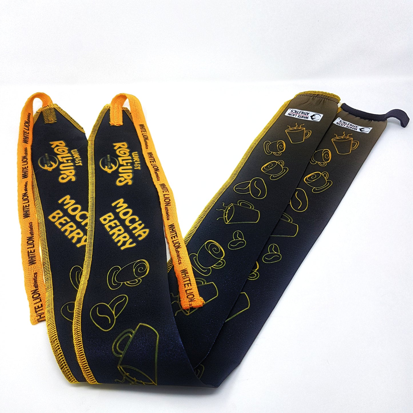 Wrist Rollups | Wrist Wraps for Weightlifting & Crossfit | Quick Adjust with Thumb loop | 7 Colours - White Lion Athletics