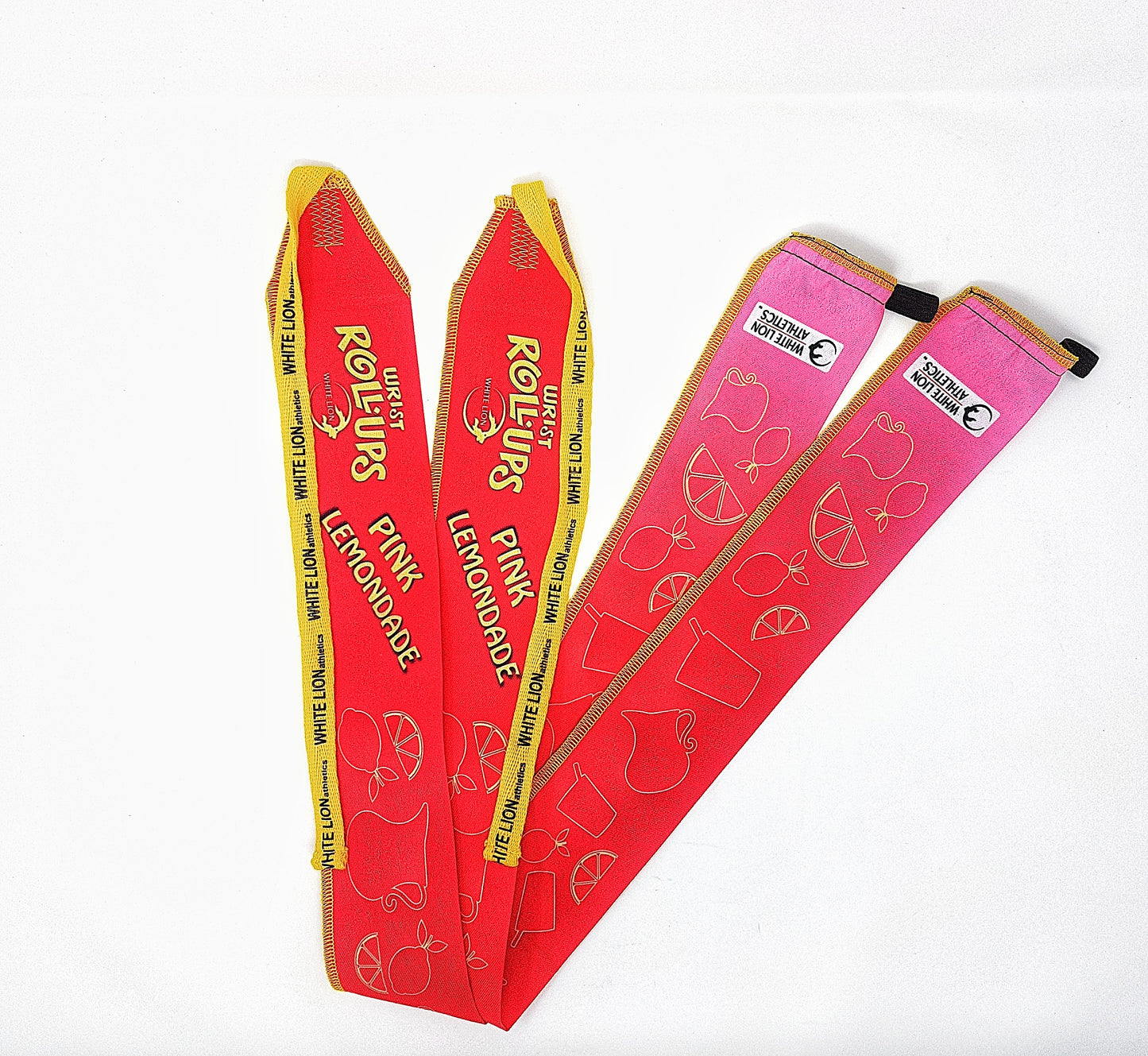 Wrist Rollups | Wrist Wraps for Weightlifting & Crossfit | Quick Adjust with Thumb loop | 7 Colours - White Lion Athletics