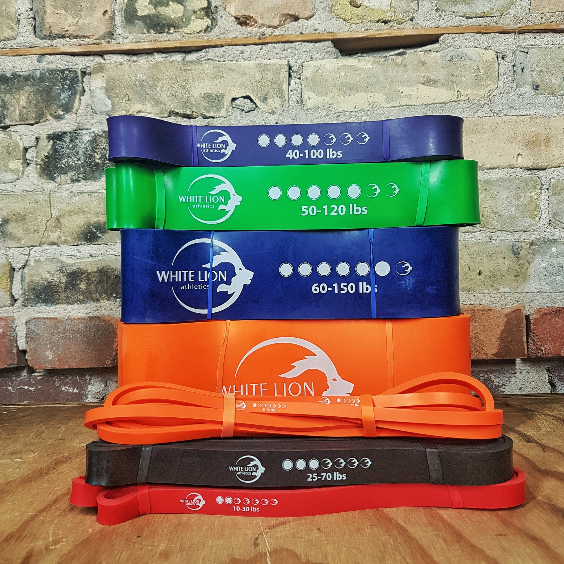 Resistance Bands | Singles | 5lbs-180lbs - White Lion Athletics