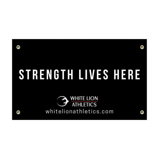 White Lion Athletics GYM BANNERS (Double Side) - White Lion Athletics