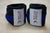 Wrist Wraps| Black with Blue Stripes| Wrist Support for Weightlifting & Crossfit - White Lion Athletics