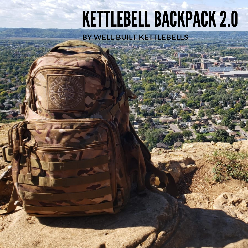 Kettlebell Backpack 2.0 & Steel Mace Backpack - White Lion Athletics