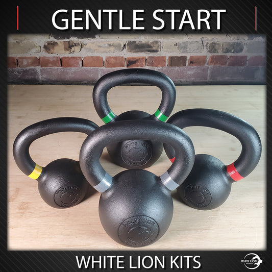 Kettlebell Package: "Gentle Start" (4kg,6kg,8kg, 12kg) | In Stock Now - White Lion Athletics