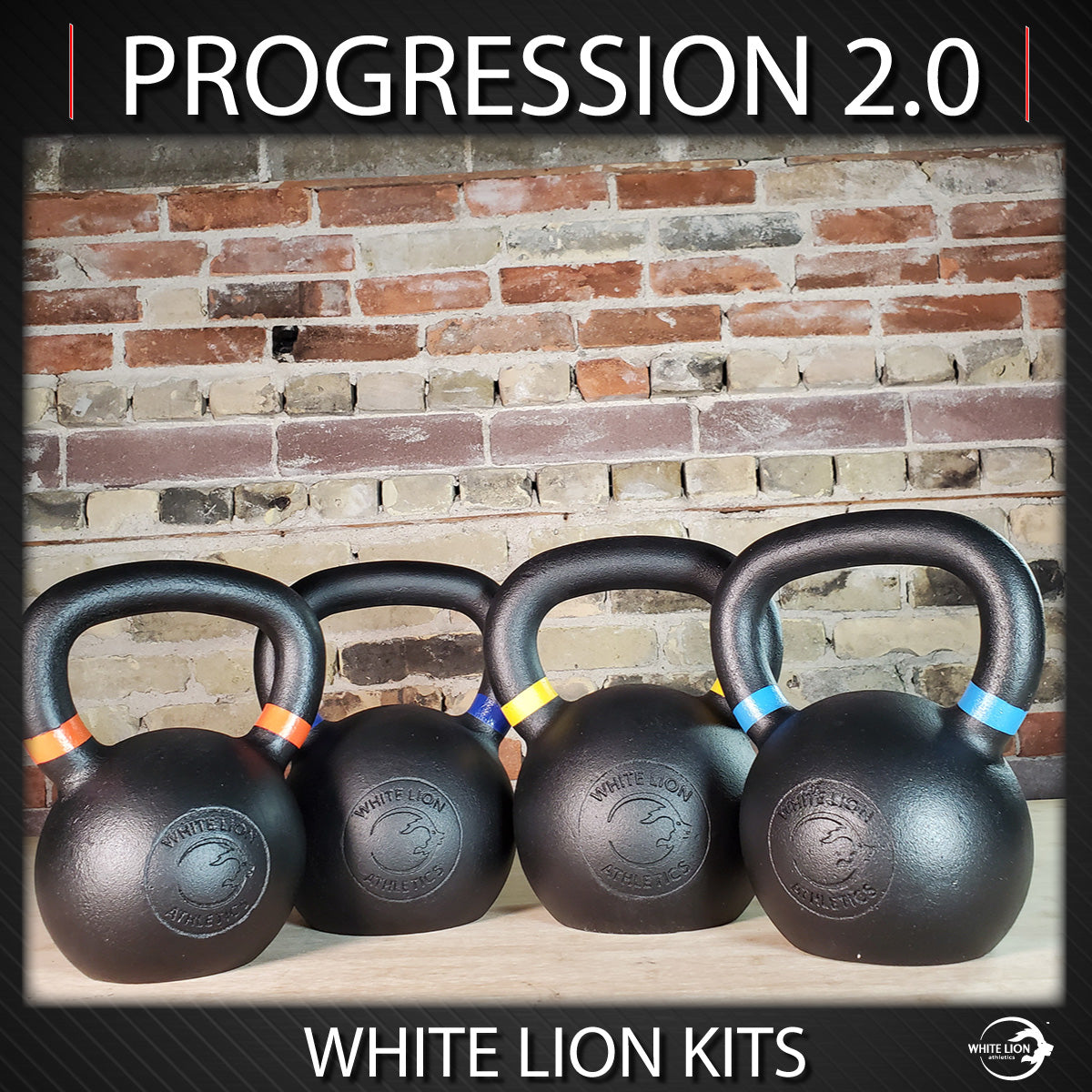 Kettlebell Package: Progression 2.0 (14kg/16kg/18kg/20kg)  | In Stock Now - White Lion Athletics