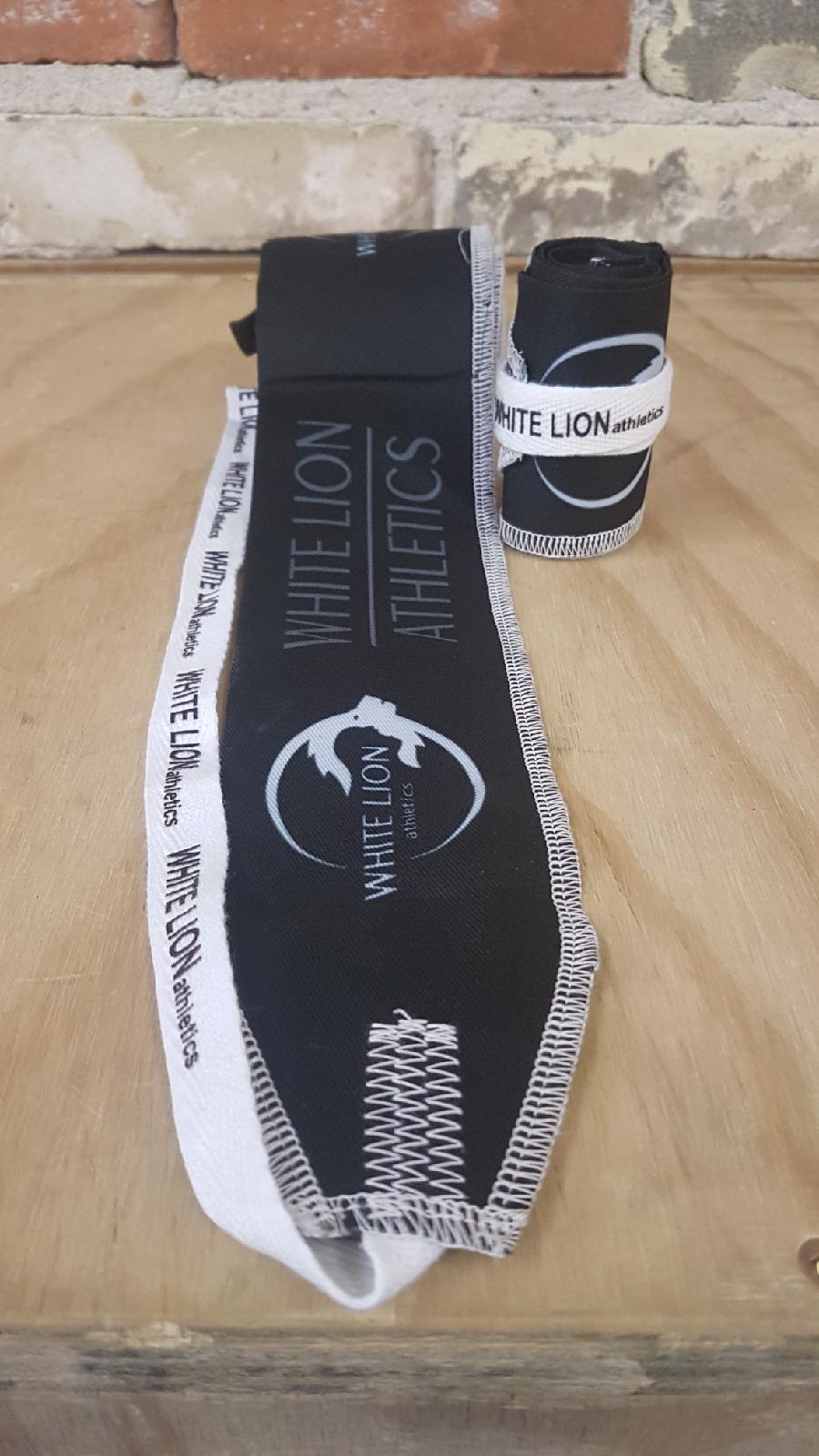 Wrist Rollups | Wrist Wraps for Weightlifting & Crossfit | Quick Adjust with Thumb loop | 7 Colours - White Lion Athletics