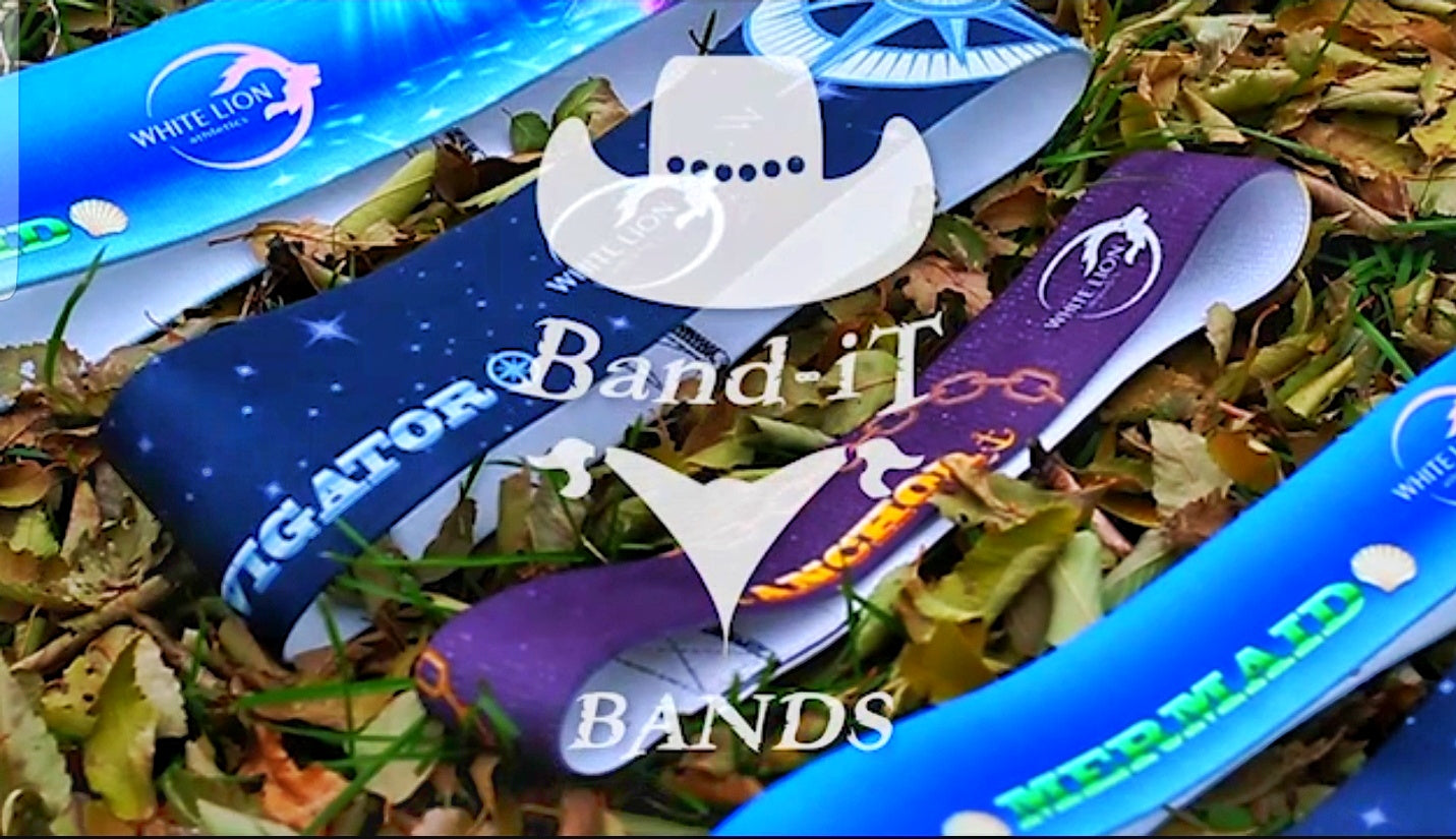 The Ultimate Band Box:  3 Pack Fabric Resistance Band Kit - White Lion Athletics