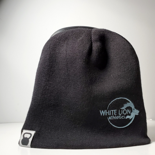 Knitted Toque 2.0| Black | Winnipeg Winter Proof| Battleground Tested - White Lion Athletics